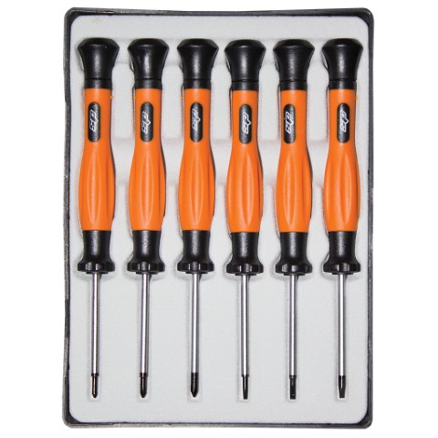 SP - SCREWDRIVER SET 6PC MINI PHILLIPS/SLOTTED 